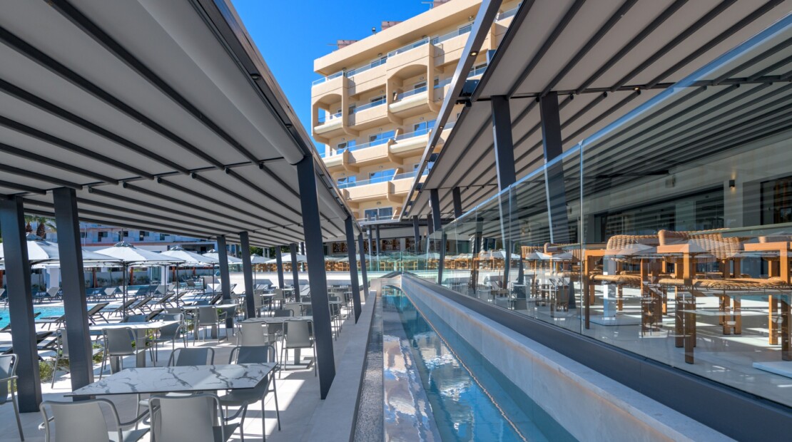 Sun Beach Resort_Beachfront Wing_Dion Pool Restaurant Area-Day_High_Res