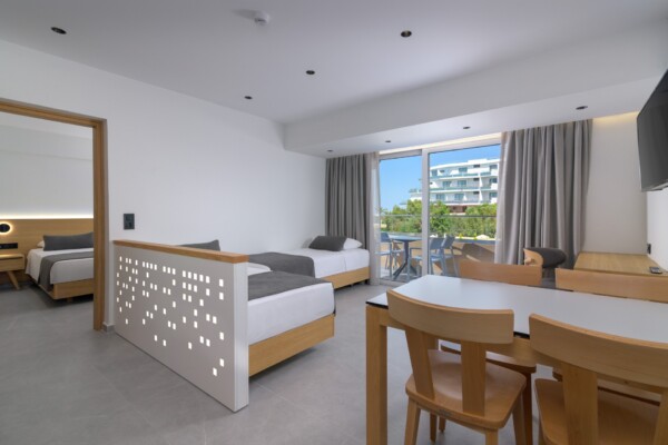 2 Bedroom Superior Suite Apartment Sea View_Living Room